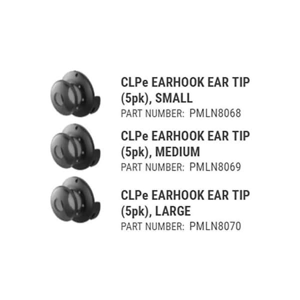 Motorola Motorola CLPe Earbud Kit (Contains PMLN8068, PMLN8069, PMLN8070) For use with CLPe Portable Radios EARBUD-KIT - main